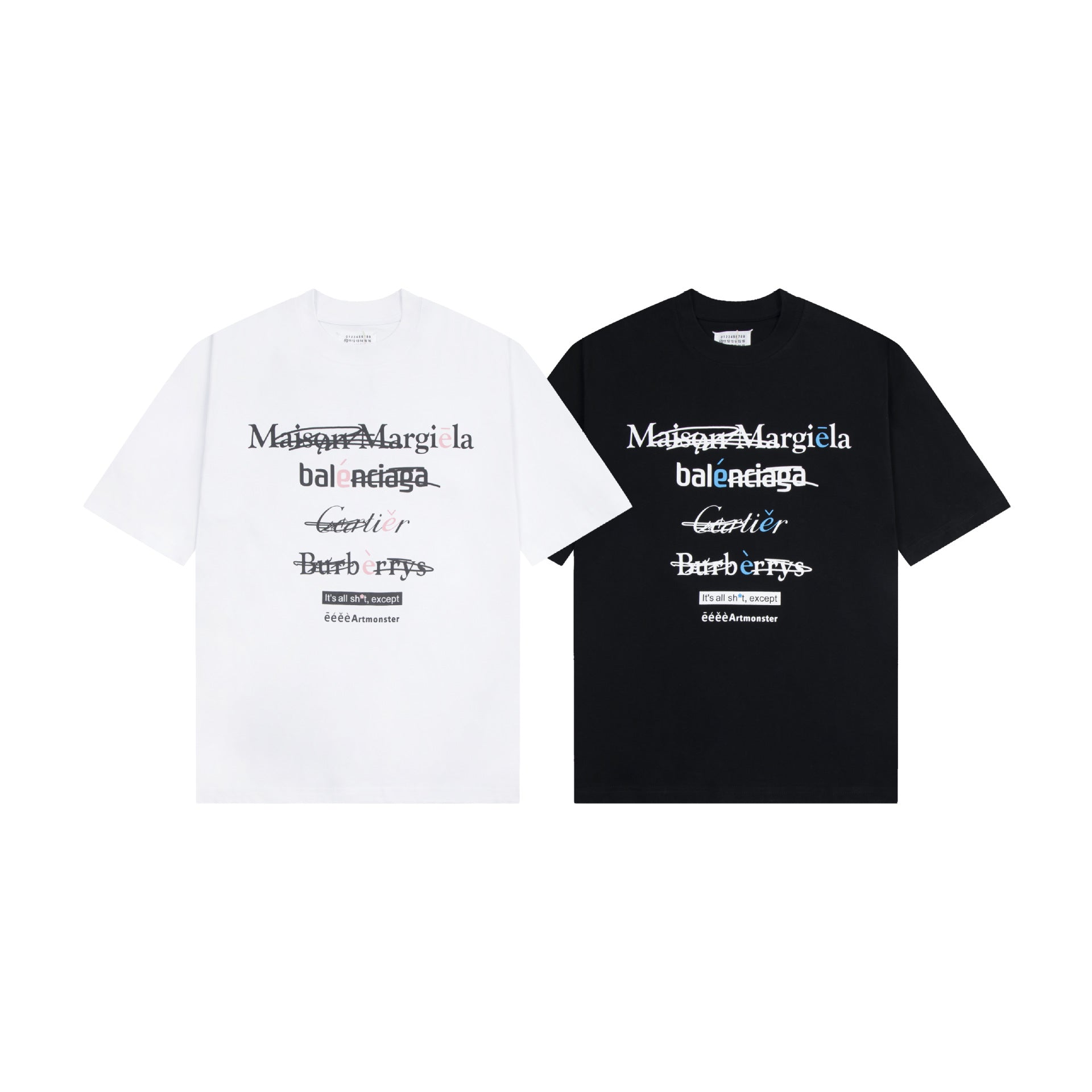Maison Margiela T-shirt Crew Neck Loose Short Sleeve T-shirt