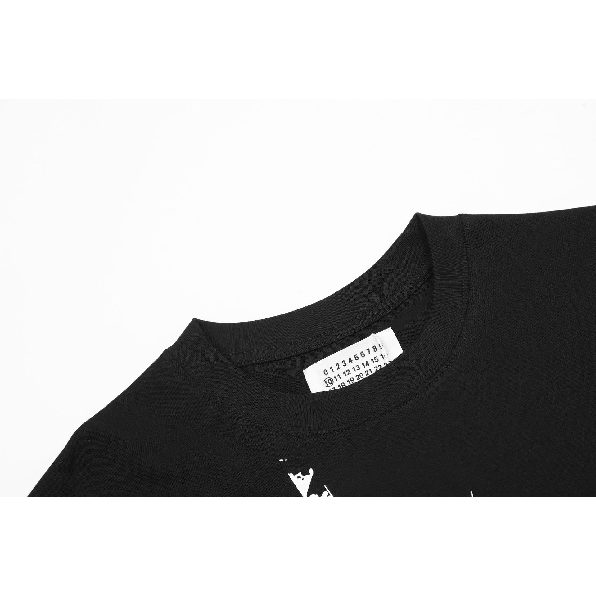 Maison Margiela T-shirt Crew Neck Loose Short Sleeve T-shirt